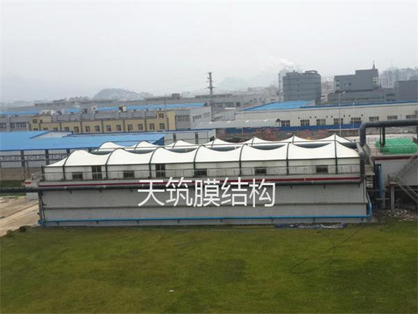 雪花啤酒污水池膜結構